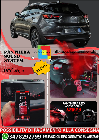 🎀ART.2672 PANTHERA SOUND SYSTEM ADATTO PER  Mazda CX-3 (2019)🎀
