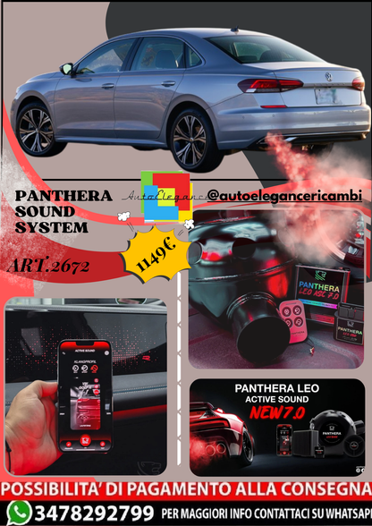 🎀ART.2672 PANTHERA SOUND SYSTEM ADATTO PER Volkswagen Passat [US] (2020)🎀