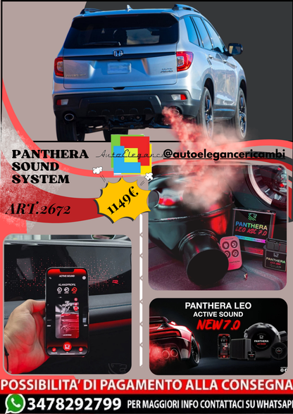 🎀ART.2672 PANTHERA SOUND SYSTEM ADATTO PER Honda Passport (2019)🎀