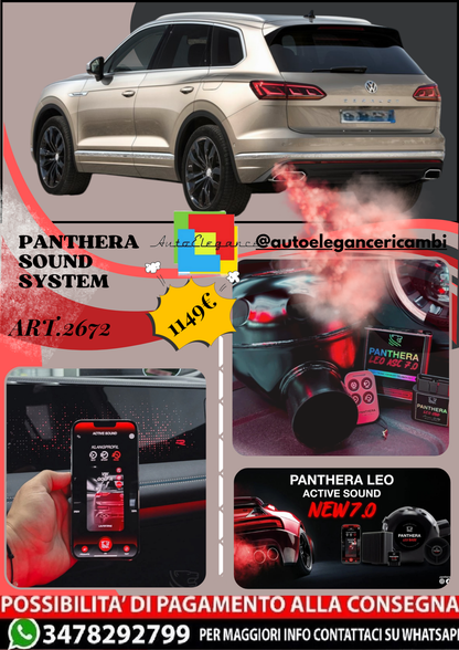🎀ART.2672 PANTHERA SOUND SYSTEM ADATTO PER Volkswagen Touareg (2019)🎀
