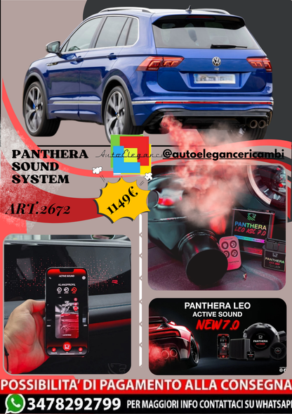 🎀ART.2672 PANTHERA SOUND SYSTEM ADATTO PER Volkswagen Tiguan R (2021)🎀