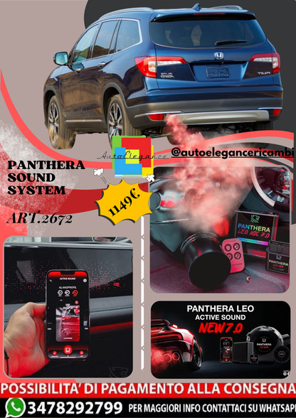🎀ART.2672 PANTHERA SOUND SYSTEM ADATTO PER Honda Pilot (2019)🎀