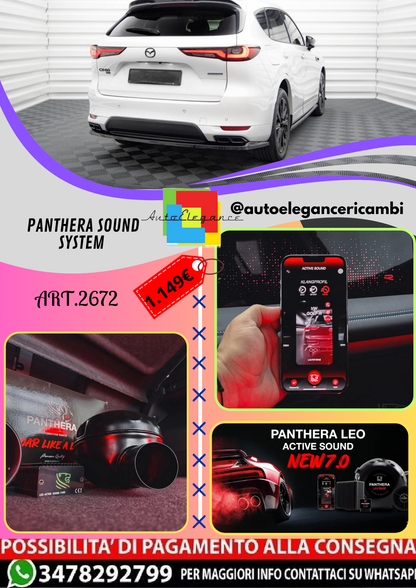🔥ART.2672 PANTHERA SOUND SYSTEM ADATTO PER MAZDA CX-60 Mk1🔥