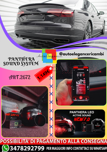 🔥ART.2672 PANTHERA SOUND SYSTEM ADATTO PER  BMW 5 TOURING🔥