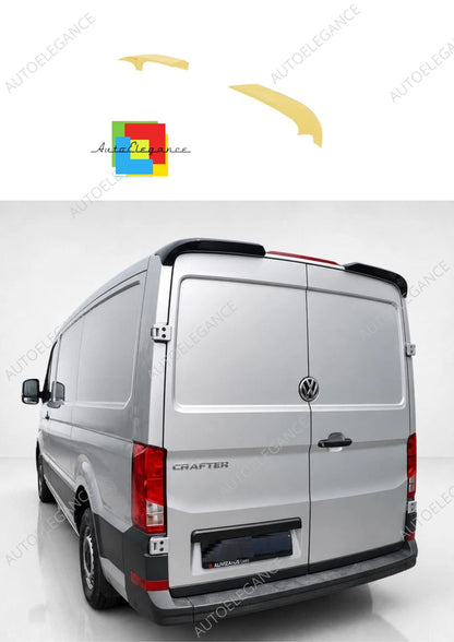 👉Spoiler Tetto V.2 VW Crafter MK2 / MAN TGE H1 Tetto Piatto PU Grezzo👈