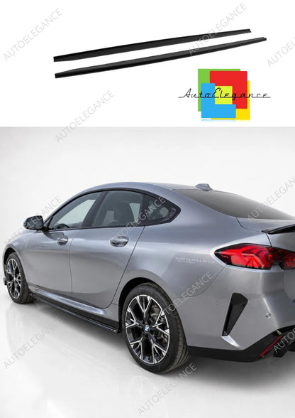 👉Gonne laterali estensioni V1 BMW2 GranCoupé F74 M-Pack/M235i ABS nero lucido👈