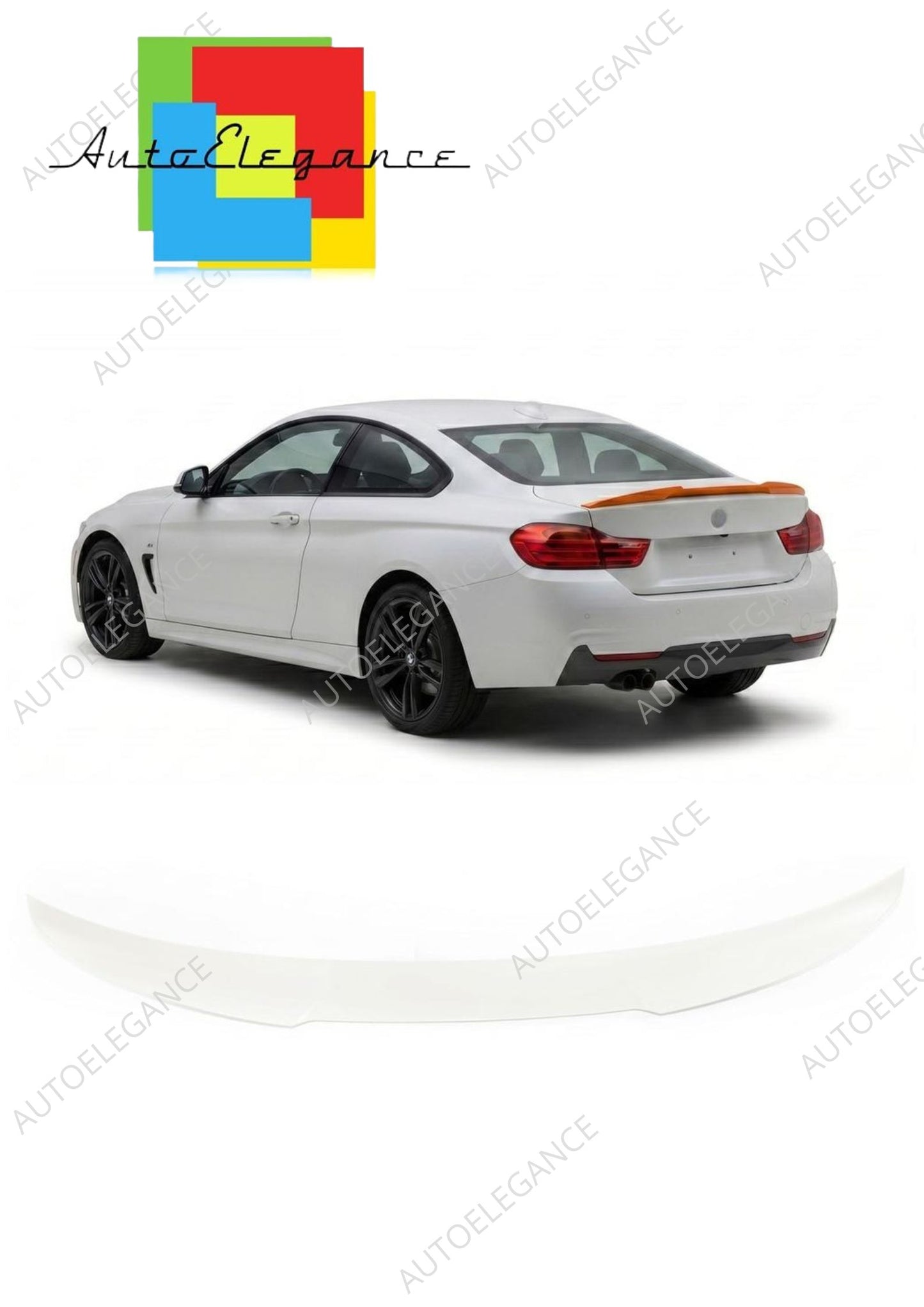 👉Spoiler posteriore del bagagliaio verniciabile per BMW Serie 4 F32 13-20👈