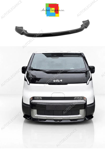 👉Splitter anteriore Kia PV5 Cargo (2025-) ABS nero lucido👈