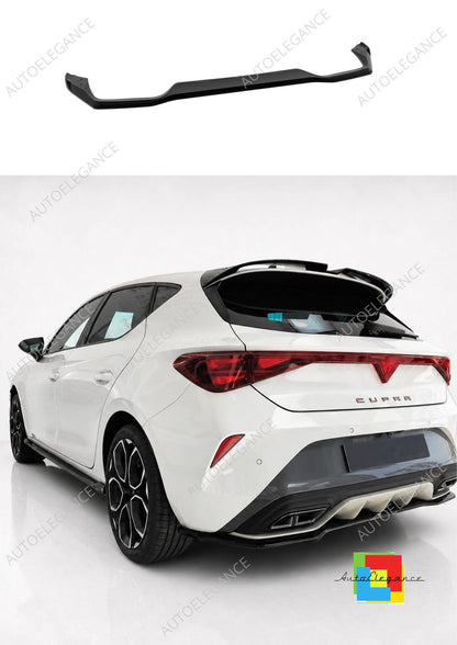👉Splitter posteriore per Cupra Leon MK1 (2020-) in ABS nero lucido👈