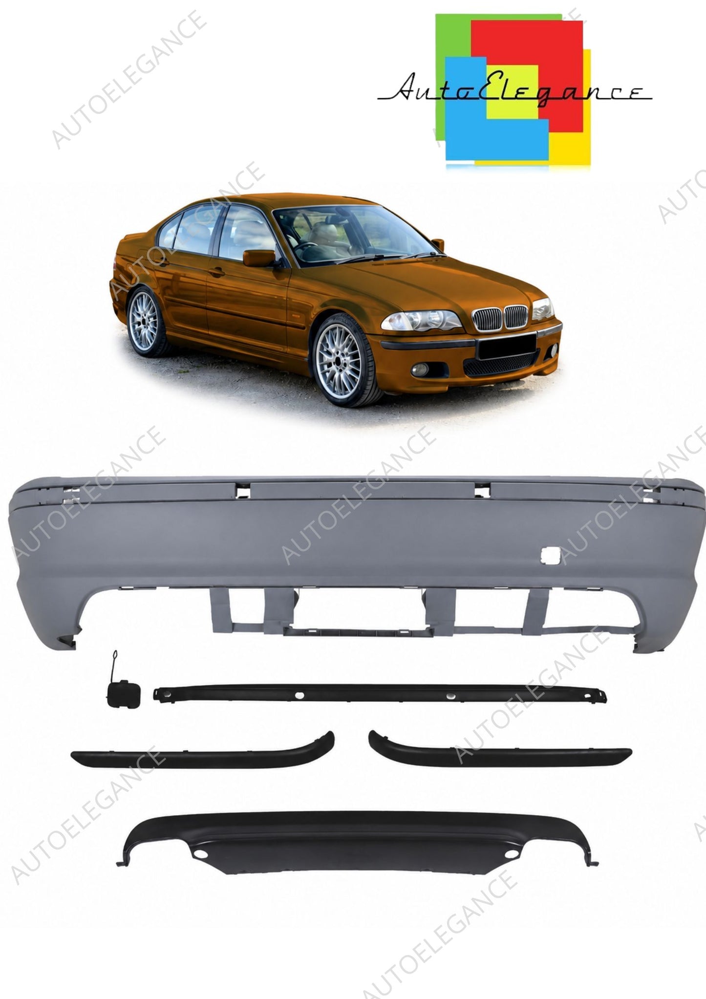 SPLITTER SUITABLE FOR VW GOLF 8 GTI GTD RLINE LOOK GLOSSY BLACK SPORTY DESIGN 