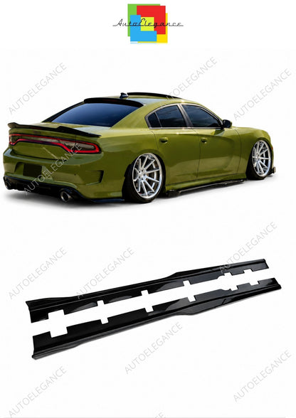 💕 Sotto Minigonne Adatto per Dodge Charger LD 15-23 Estensioni Laterali 💕