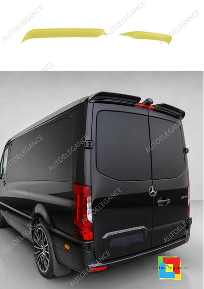 👉Spoiler Tetto Mercedes Sprinter H1 MK2 MK3 Portelloni PU Non Verniciato👈