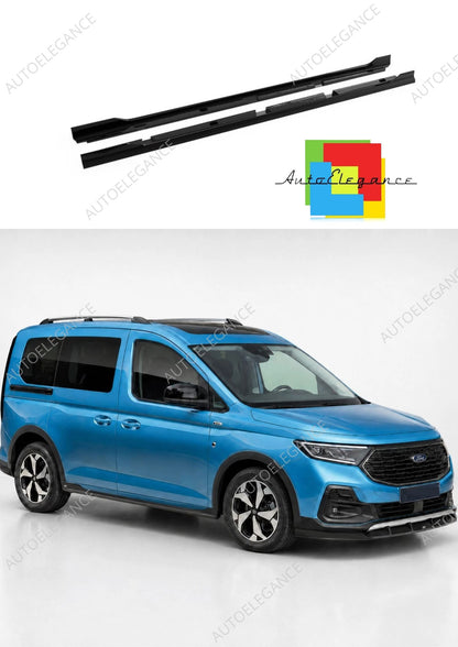 👉Prolunghe gonne laterali Ford Tourneo Connect Active L2 MK3 2022 ABS Lucido👈
