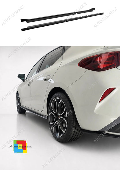 👉Minigonne laterali V2 per SEAT Leon MK4 FR/CUPRA Leon MK1 in ABS nero lucido👈