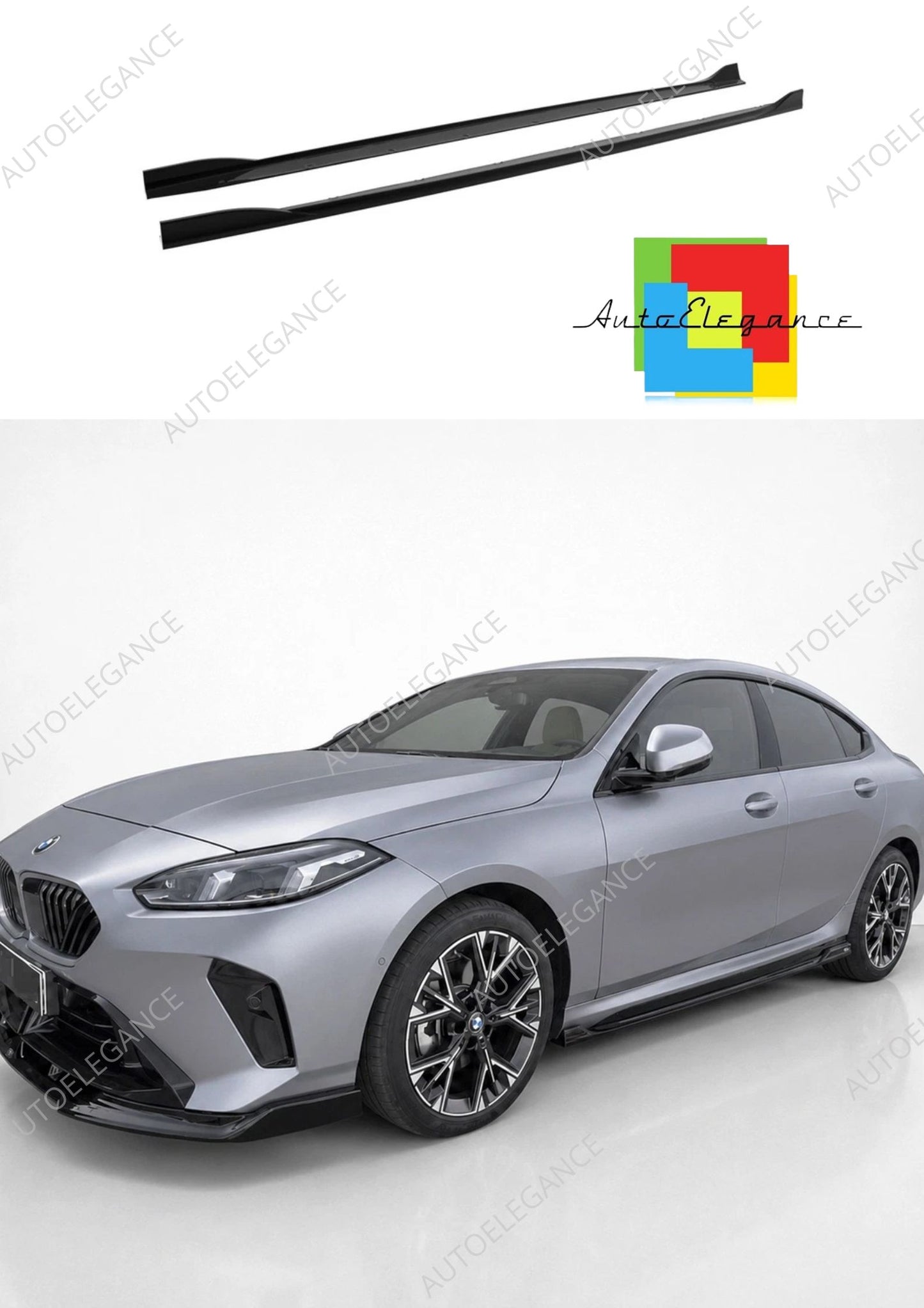 👉Gonne Laterali V.2 per BMW 2 Gran Coupé F74 M-Pack / M235i👈