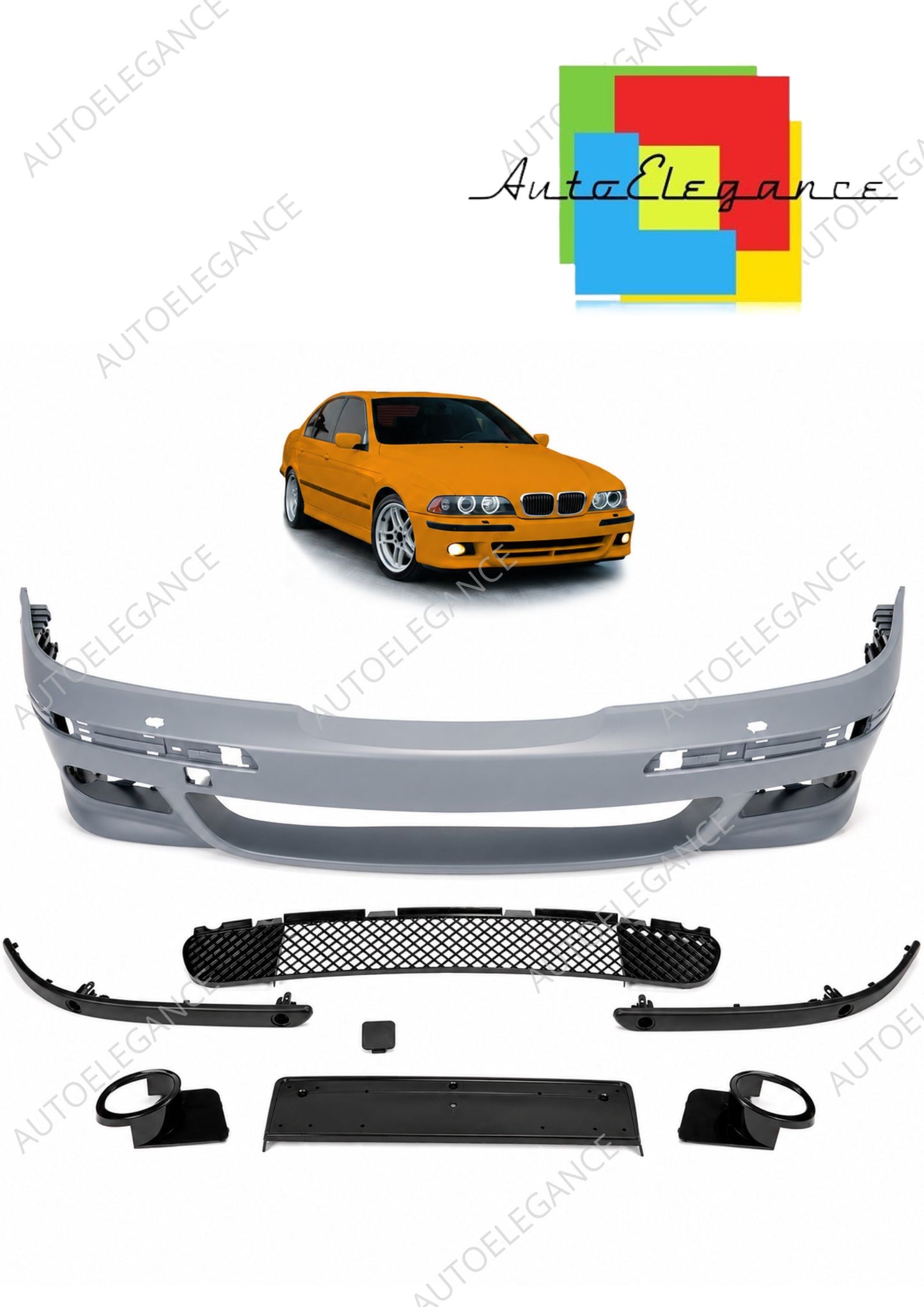 👉Paraurti anteriore PDC SRA adatto per BMW Serie 5 E39 Berlina Touring 95-03👈