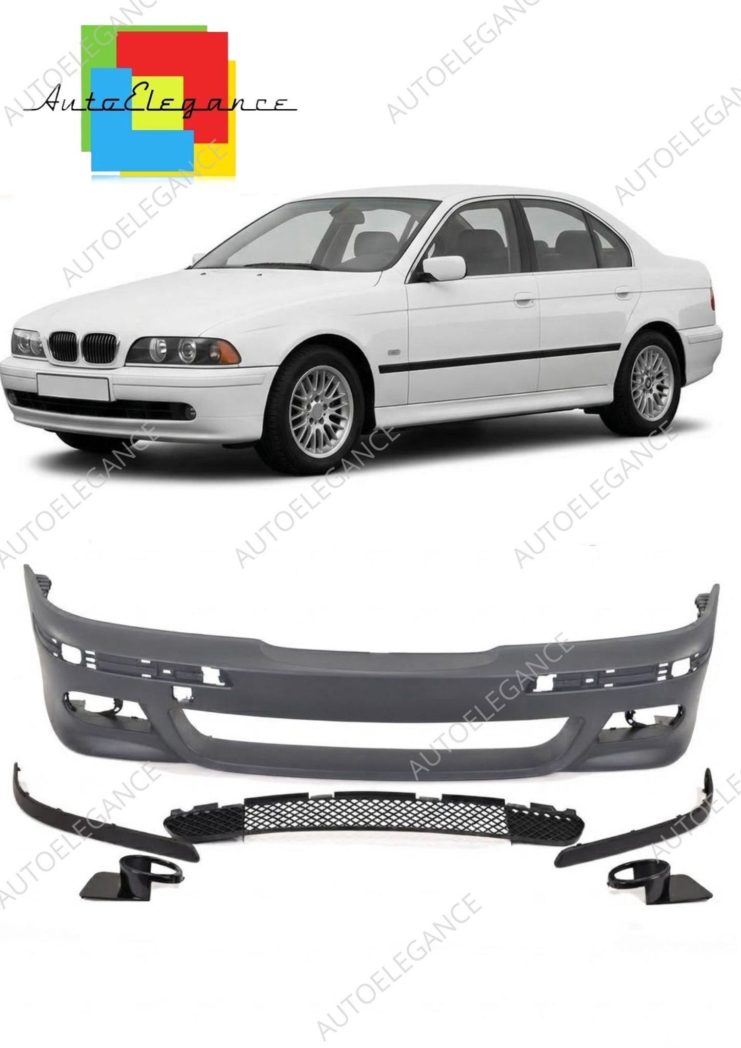 👉Paraurti anteriore adatto per BMW Serie 5 E39 Berlina Touring 1995-2003👈