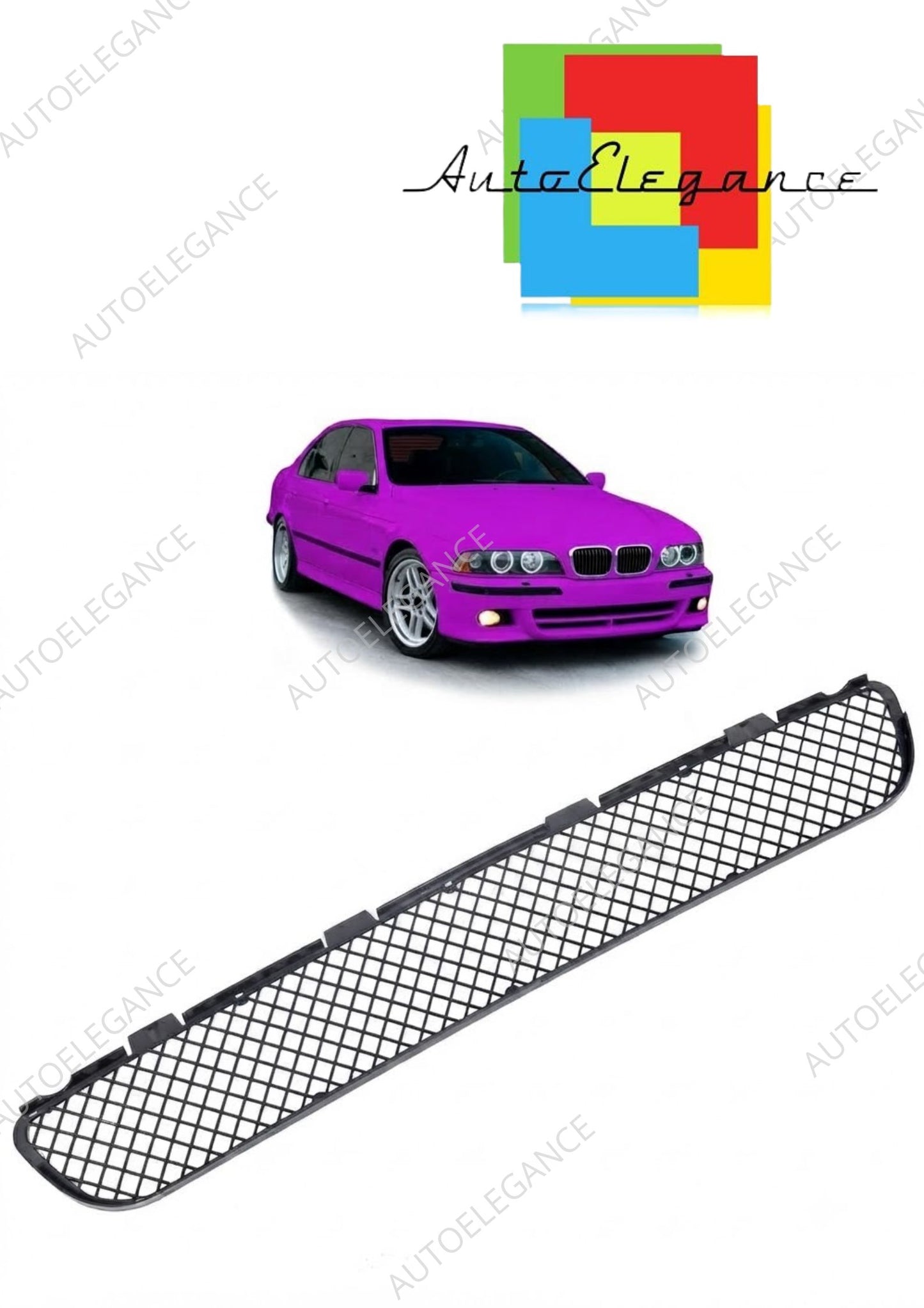 👉Paraurti anteriore con griglia M-Tech adatto per BMW Serie 5 E39 1995-2003👈