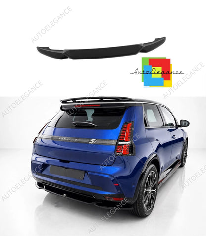 👉Splitter posteriore lucido in ABS nero per Renault 5 E-Tech (2024-)👈