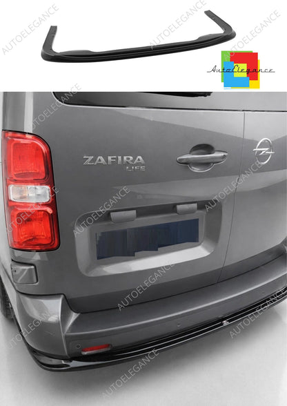 👉Diffusore posteriore Opel Vivaro C L3/Peugeot Expert L3 MK3 ABS nero lucido👈