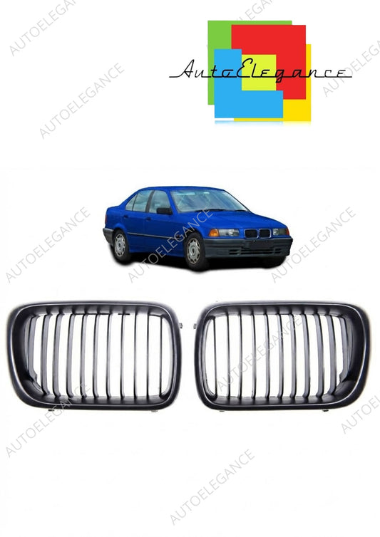 👉Griglia anteriore a linea singola nero opaco adatta per BMW Serie3 E36 96-99👈