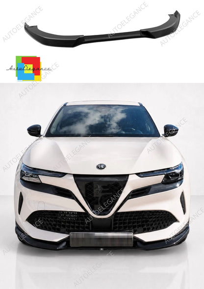 👉Splitter anteriore per Alfa Romeo Junior MK1 (2024-) ABS nero lucido👈