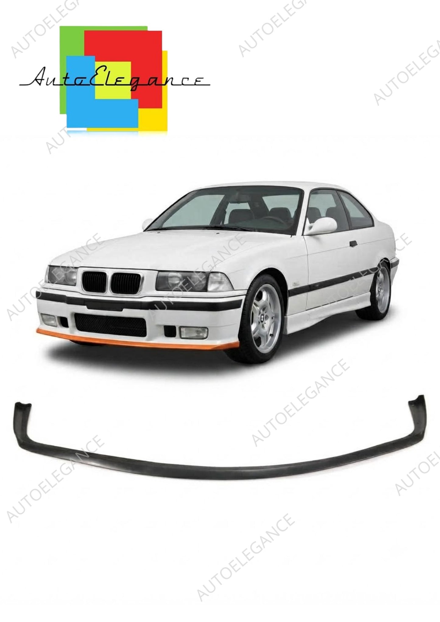 👉SPOILER ANTERIORE ADATTABILE PER BMW SERIE 3 E36 M3 1990-2000👈