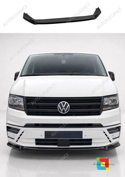 👉Splitter anteriore Volkswagen Crafter MK2 (2017-) / MAN TGE ABS nero lucido👈