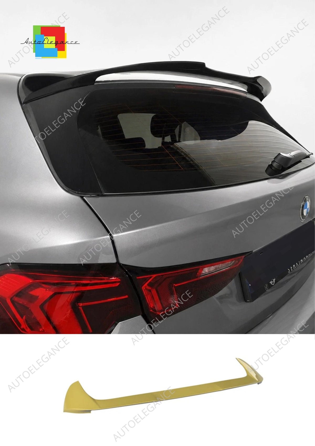 👉Aletta posteriore per tetto BMW Serie 1 F70 M-PACK 2024- PU non verniciata👈