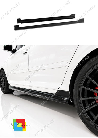 👉Minigonne laterali per Audi A3 8P Sportback (2005-2012) ABS nero lucido👈