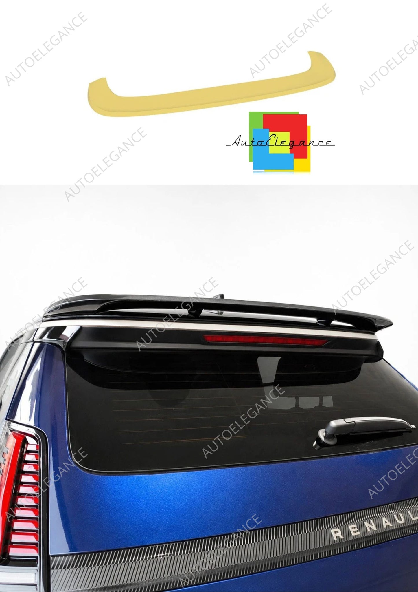 ⭐1436 SPOILER SUITABLE FOR CUPRA FORMENTOR 2020+ GLOSSY BLACK SPORTY LOOK⭐ 