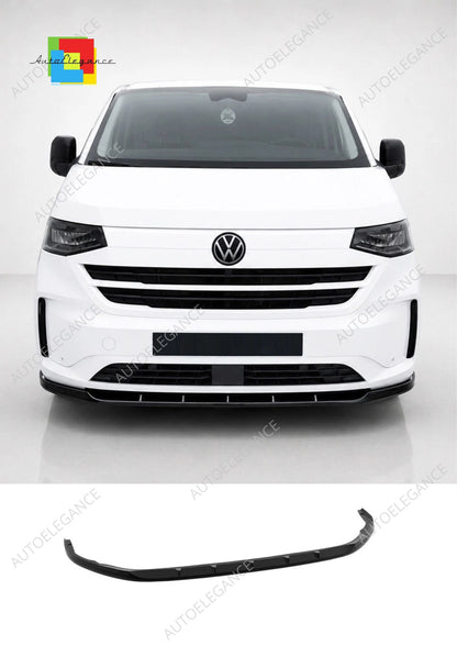 👉Splitter anteriore V.1 per Volkswagen Transporter T7 ABS nero lucido👈