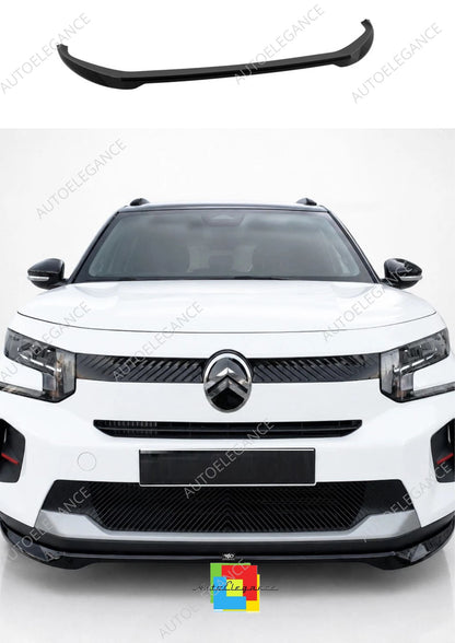 👉Splitter anteriore per Citroën C3 MK4 (2024-) ABS nero lucido👈