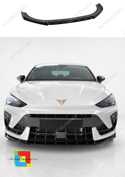 👉Splitter anteriore per Cupra Leon MK1 Facelift (2024-) ABS nero lucido👈