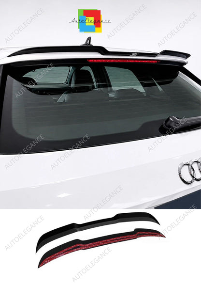👉Prolunga Spoiler Tetto per Audi A3 S-Line / S3 / RS3 (8Y) in ABS Nero lucido👈