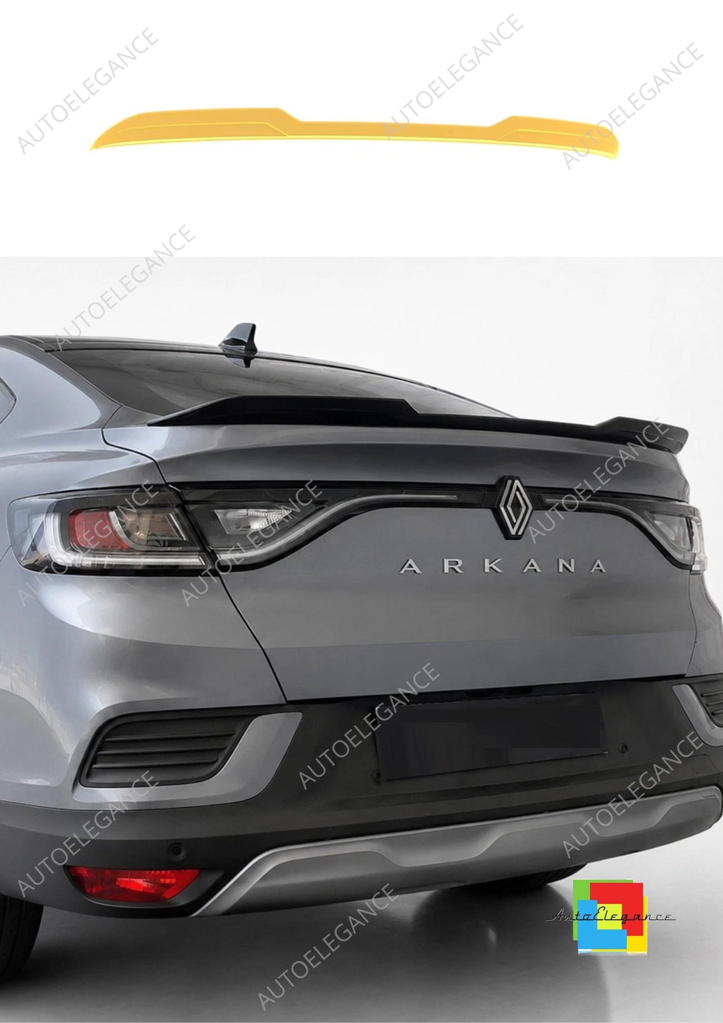 👉Spoiler posteriore per Renault Arkana MK1 (2020-) in PU non verniciato👈
