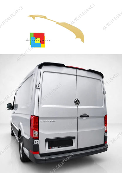 👉Spoiler Tetto V.1 VW Crafter MK2 / MAN TGE H1 Tetto Piatto PU Grezzo👈