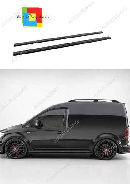 👉Gonne laterali estensioni per Volkswagen Caddy MK4 2015-2020 ABS nero lucido👈