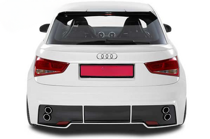 Terminali di scarico adatto per Audi A1 / VW Polo 5 tipo 6R