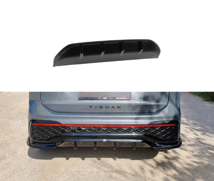 💕ART.9559  DIFFUSORI  Volkswagen Tiguan Mk3 R-Line NERO  LUCIDO 💕