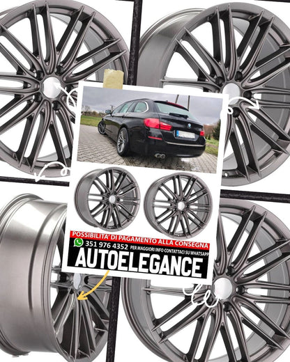 CERCHI CERCHIO IN LEGA 20" Adatto per VW BMW CADILLAC CHEVROLET HONDA LAND ROVER LEXUS MINI OPEL SAAB TESLA TOYOTA