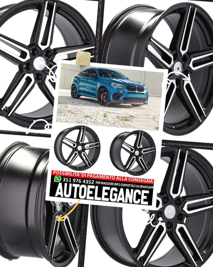 CERCHI CERCHIO IN LEGA 20" Adatto per VW BMW CADILLAC CHEVROLET HONDA LAND ROVER LEXUS MINI OPEL SAAB TESLA TOYOTA