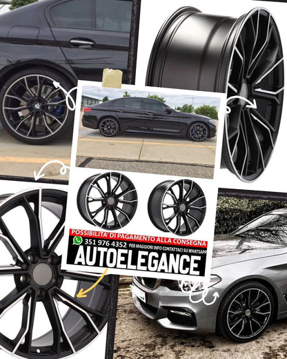 CERCHI CERCHIO IN LEGA 20" Adatto per VW BMW CADILLAC CHEVROLET HONDA LAND ROVER LEXUS MINI OPEL SAAB TESLA TOYOTA