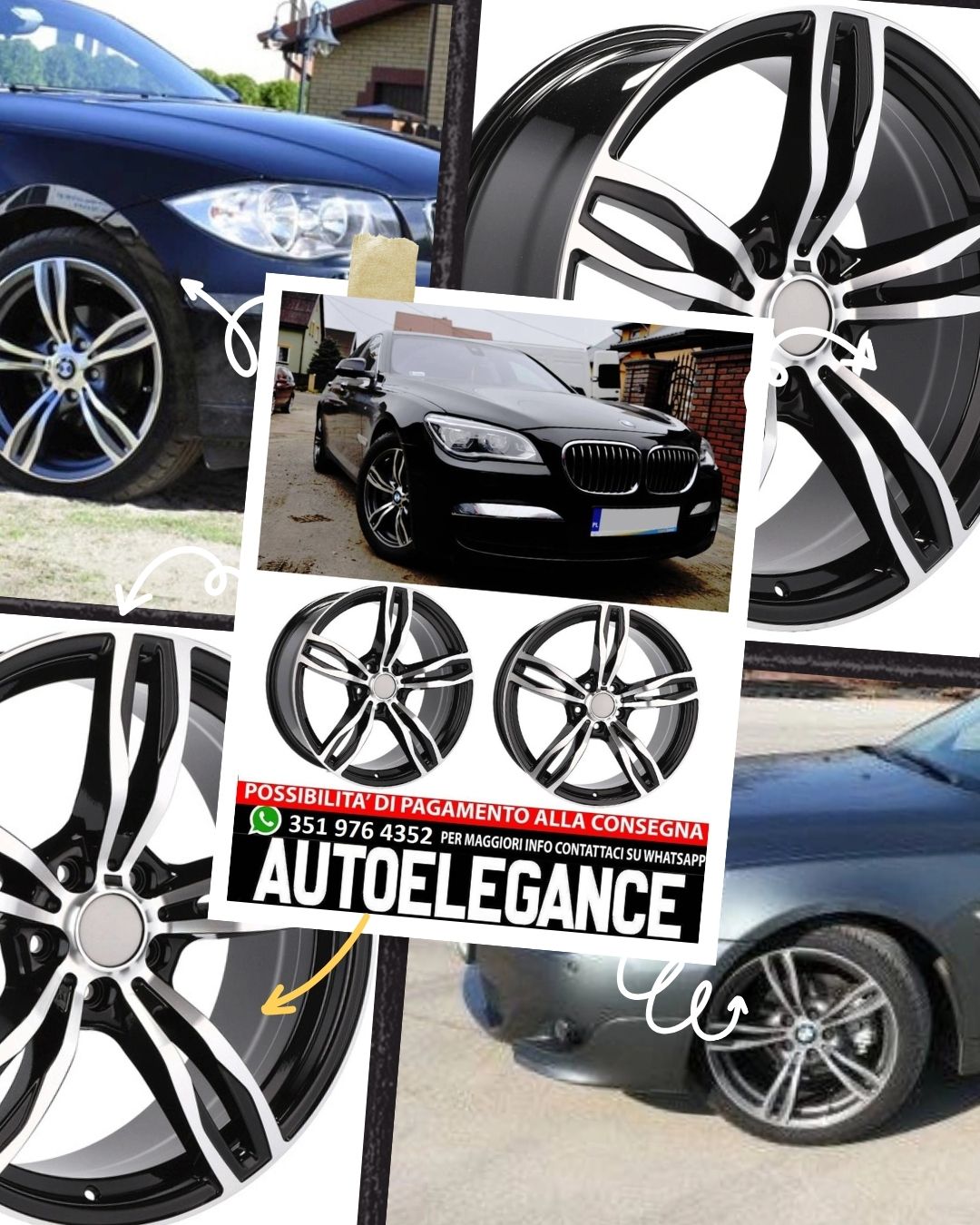 CERCHI CERCHIO IN LEGA 19" Adatto per VW BMW CADILLAC CHEVROLET HONDA LAND ROVER LEXUS MINI OPEL SAAB TESLA TOYOTA