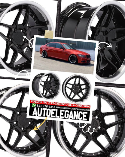 CERCHI CERCHIO IN LEGA 19" Adatto per VW BMW CADILLAC CHEVROLET HONDA LAND ROVER LEXUS MINI OPEL SAAB TESLA TOYOTA