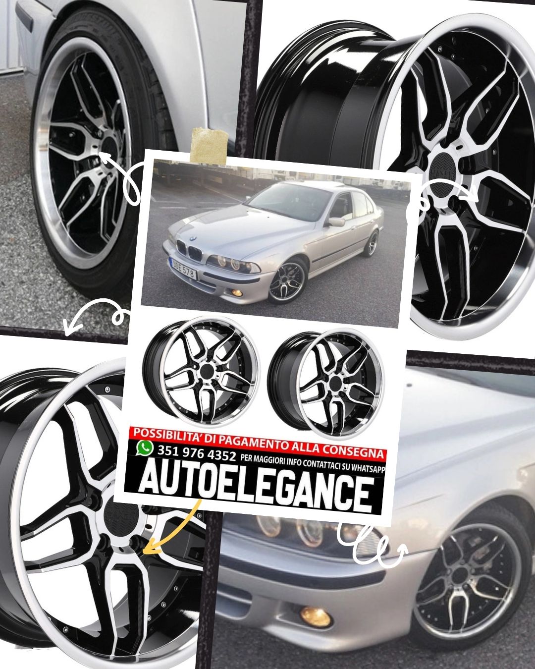 CERCHI CERCHIO IN LEGA 19" Adatto per VW BMW CADILLAC CHEVROLET HONDA LAND ROVER LEXUS MINI OPEL SAAB TESLA TOYOTA