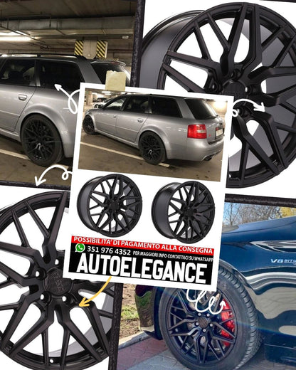 CERCHI CERCHIO IN LEGA 19" Adatto per VW BMW CADILLAC CHEVROLET HONDA LAND ROVER LEXUS MINI OPEL SAAB TESLA TOYOTA