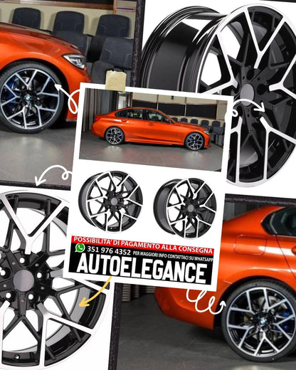 CERCHI CERCHIO IN LEGA 19" Adatto per VW BMW CADILLAC CHEVROLET HONDA LAND ROVER LEXUS MINI OPEL SAAB TESLA TOYOTA