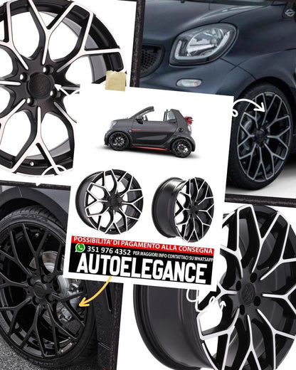 CERCHI CERCHIO IN LEGA 17" Adatto per VW FIAT HONDA MAZDA MINI MITSUBISHI OPEL PEUGEOT RENAULT ROVER SUBARU SUZUKI