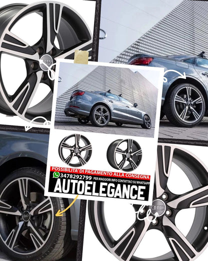 CERCHI CERCHIO IN LEGA 18" Adatto per AUDI VW BMW CUPRA FORD INFINITI MERCEDES